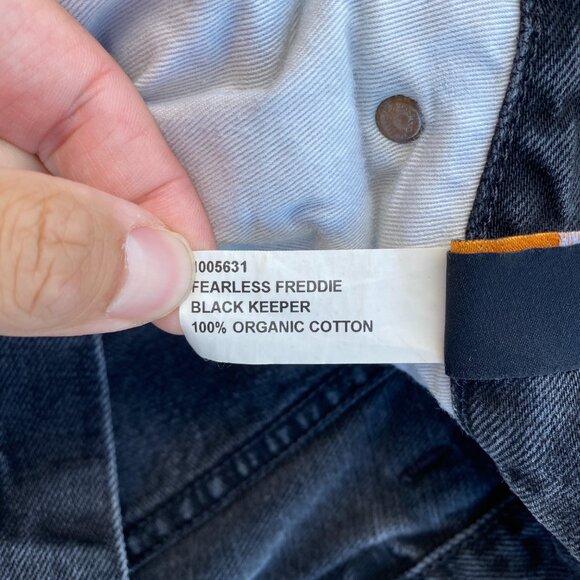 Nudie Jeans Fearless Freddie Black Keeper - Picture 2 of 5